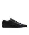Common Projects Achilles Premium Sneakers In Black