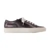 Common Projects Achilles Shiny Sneakers In Black