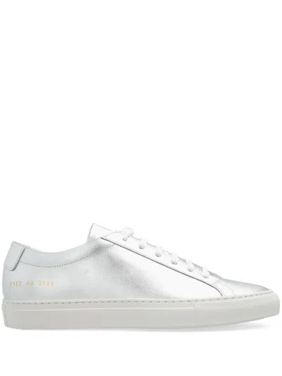 Common Projects Achilles Shiny Trainers In Grey