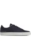 Common Projects Men's Retro Suede Low-top Sneakers In Blue
