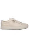 COMMON PROJECTS ACHILLES SNEAKERS IN IVORY LEATHER