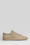 Common Projects Achilles Sneakers In Taupe Suede In Brown