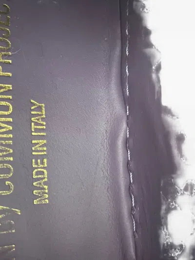 Pre-owned Common Projects Achilles Sneakers In Purple