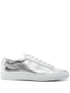 Common Projects Round Head Low-cut Sneakers In Silver