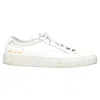Common Projects Achilles Super Mesh-trimmed Sneakers In White Leather In White