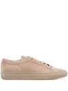 Common Projects Achilles Tonal Suede Leather Sneakers In Brown