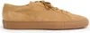 Common Projects Achilles Tonal Suede Sneakers In Brown