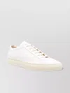 Common Projects Almond Toe Low-top Sneakers With Flat Rubber Sole
