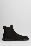 Common Projects Ankle Boots In Brown Suede In Brown