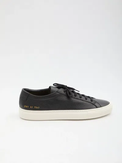 Common Projects Archilles Premium Leather Black Sneaker