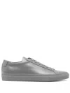 Common Projects Leather Low Top Sneakers In Grey