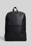 Common Projects Backpack In Black Leather In Black