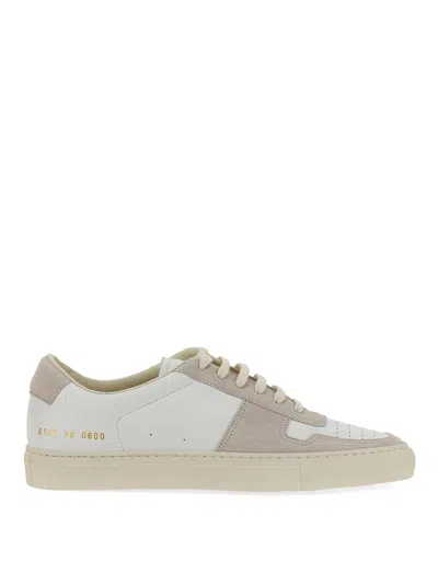 Common Projects Basket Sneakers In Nude & Neutrals