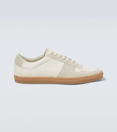 Common Projects Sneakers Bball Duo Aus Leder Und Veloursleder In Weiss