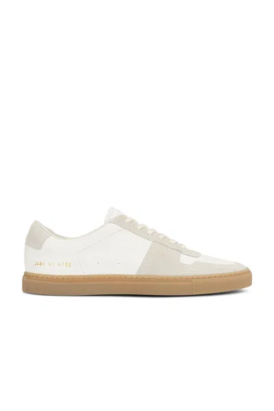 Common Projects Sneakers Bball Duo Aus Leder Und Veloursleder In Weiss