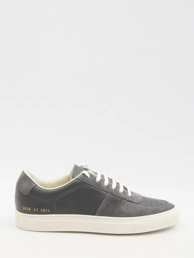 Common Projects B-ball Duo Leather Sneakers In Black