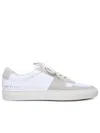 COMMON PROJECTS COMMON PROJECTS 'BBALL DUO' WHITE LEATHER SNEAKERS