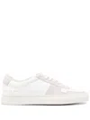 COMMON PROJECTS WHITE BBALL LEATHER SNEAKERS