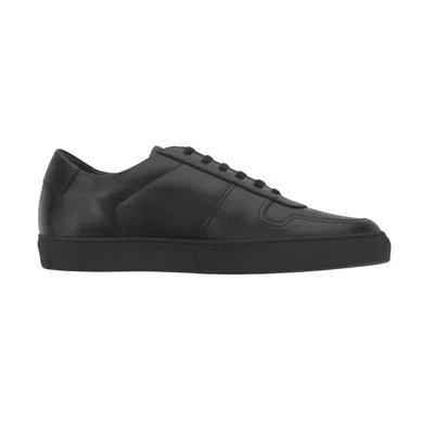 Common Projects Bball Low In Leather Sneakers In Black