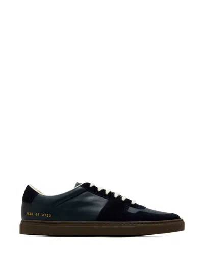 Common Projects Bball Slim Sneakers In Blue