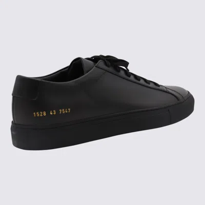 Common Projects Black Achille Low Sneakers