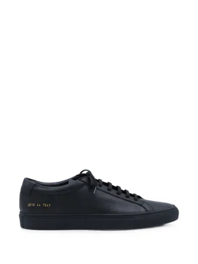 Common Projects Black Achilles Premium Sneakers