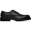 Common Projects Black Apron Derbys In Black