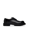 Common Projects Black Chunky Derbys In Black