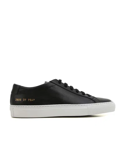 Common Projects Black Classic Leisure Sneakers