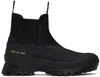 Common Projects Chelsea Hiker Boots In 7547 Black