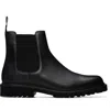 Common Projects ブラック レザー チェルシーブーツ In Black 7547