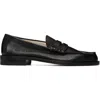 Common Projects ブラック レザー ローファー In Black 7547