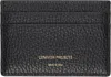 Common Projects Black Multi Card Holder In Black