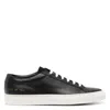 Common Projects Black Achilles Leather Sneakers