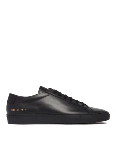 Common Projects Black Plain Sneakers