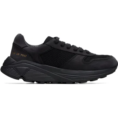 Common Projects ブラック Premium Runner スニーカー In Black 7547