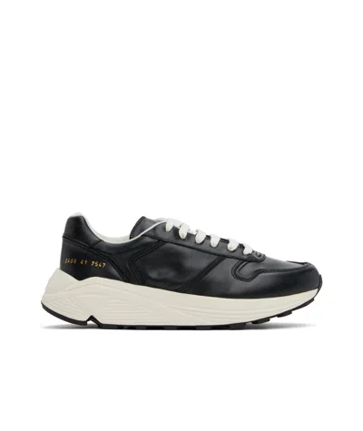 COMMON PROJECTS PREMIUM RUNNER LEATHER SNEAKERS