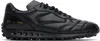 Common Projects Black Soccer Sneakers In 3000 Total Black