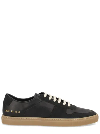 Common Projects Black Bball Suede Accents Low-top Sneakers