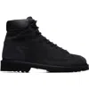 Common Projects Black Suede Hiker Boots In Black