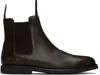 Common Projects Brown Classic Chelsea Boots In 3621 Brown