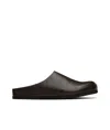 Common Projects Men's Leather Clogs In Black