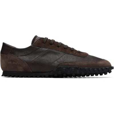 Common Projects Brown Minimal Runner Seventy Sneakers In Mocha 3625