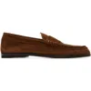 Common Projects Premium Leather Loafers In Brown 3621