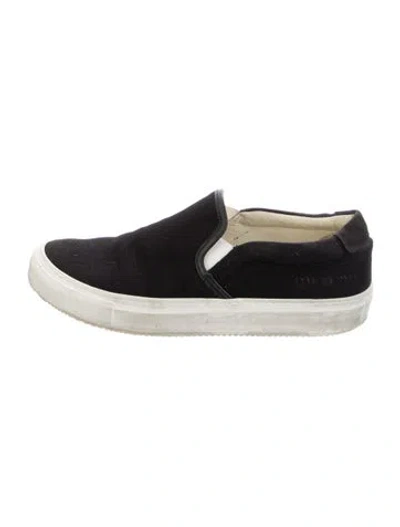 Pre-owned Common Projects Canvas Sneakers In Blue