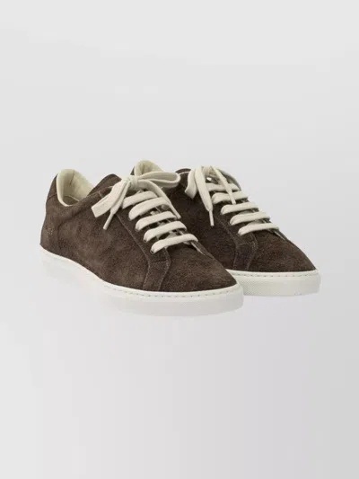 Common Projects Casual Low-top Sneakers And Slip-on Shoes In Brown