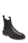 Common Projects Ridged Leather Chelsea Boots