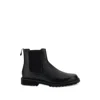 Common Projects Piuma Leather Chelsea Boot In Black