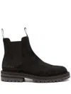 Common Projects Chelsea Suede Ankle Boots In Brown