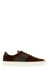 Common Projects Winter Achilles Suede And Full-grain Leather Sneakers In 3621